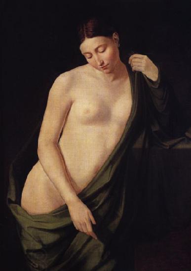 Wojciech Stattler Nude study of a woman. China oil painting art